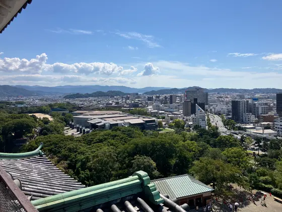 京や堺を望む
