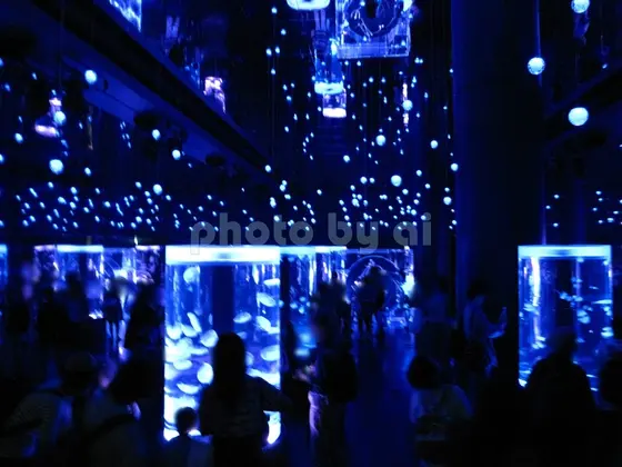 幻想的なジェリーフィッシュ