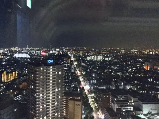 スカイツリー方面夜景