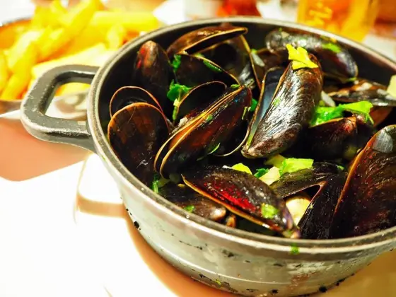 ベルギー名物 ムール貝