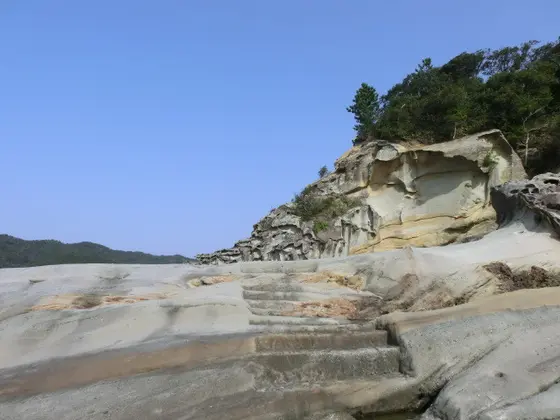 天然の海岸