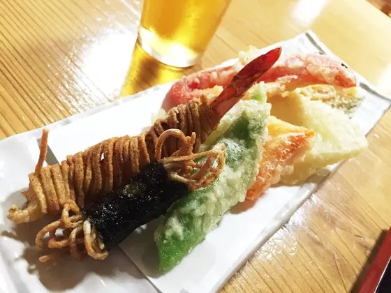 蕎麦屋の天ぷら