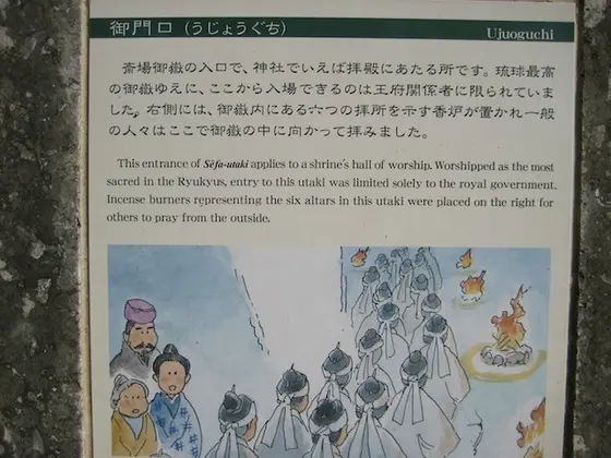 御門口。