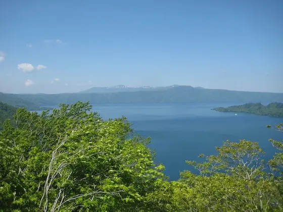 発荷峠展望台から。