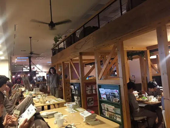 カフェはこんな感じ