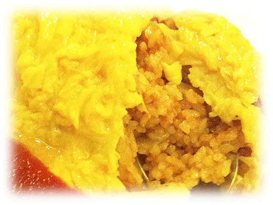 ピリ辛のケチャップ味を堪能！