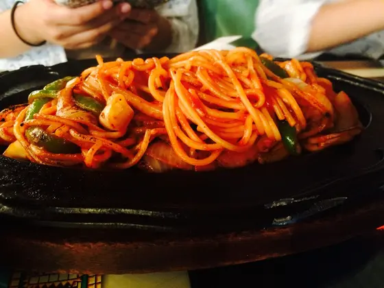 懐かしのナポリタン🍝