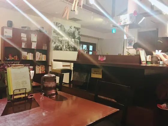 店内の様子。
