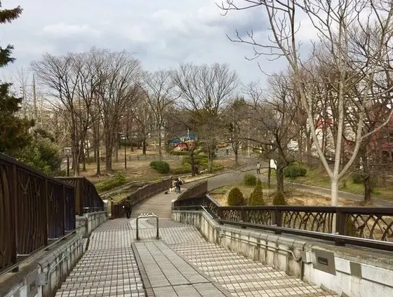階段も低くスロープ付き