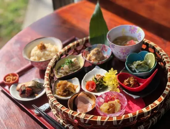 数量限定糀をふんだんにつかったランチ