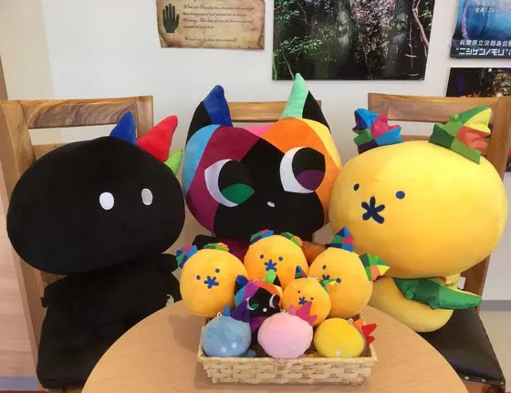 ニジゲンノモリオリジナルキャラクター