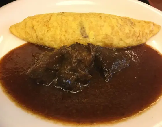 綺麗な正統派オムレツ✨