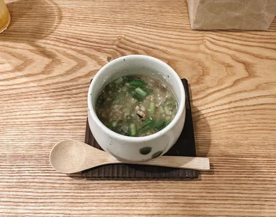 お通しの白麻婆