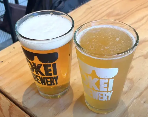 【OKEI Pale Ale　Mサイズ 810円／パワー！！！　Mサイズ 870円】