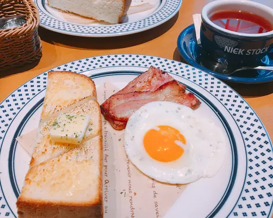 選べるモーニングメニューはコスパよし！