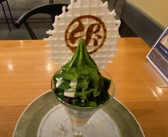 お濃茶パフェ