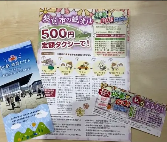 500円定額タクシー「迎車でGO！」