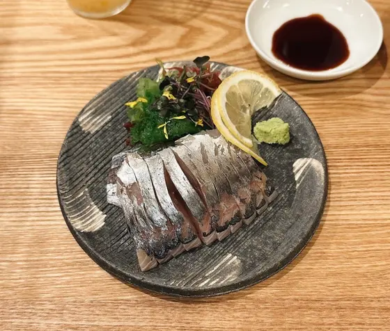 アジ刺身