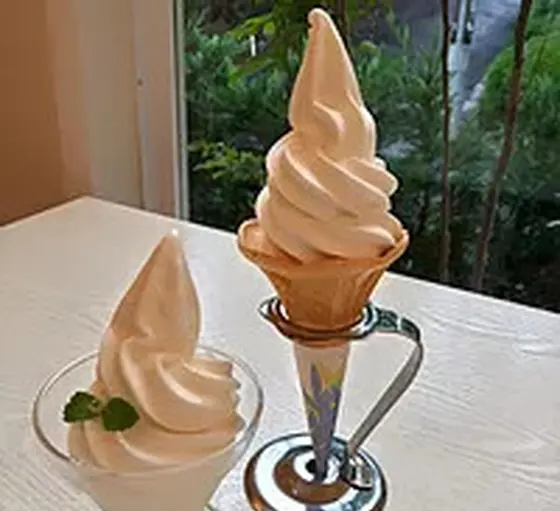 🍦全国第５位の牛乳を使ったソフトクリーム