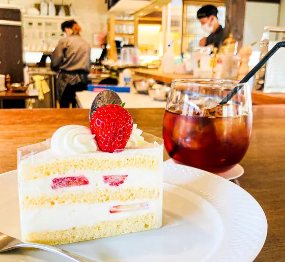 「丹波夢丹(むーたん)いちごのショートケーキ」🍓
