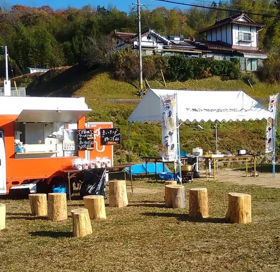 週末にはイベントやキッチンカーも🚚