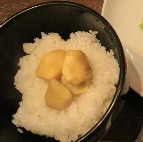 栗おこわ！