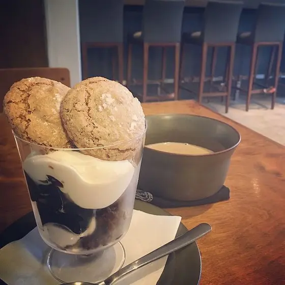 コーヒーづくしのパフェ