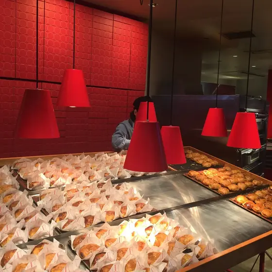 アップルパイがずら〜っと！