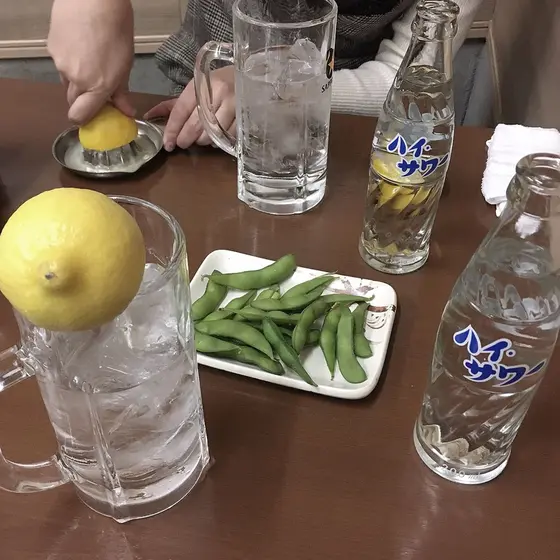 すごい焼酎の量、、、