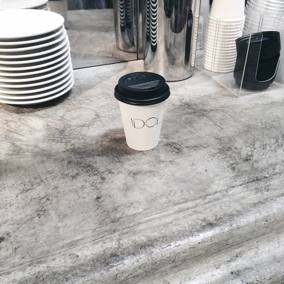 テイクアウトのコーヒー