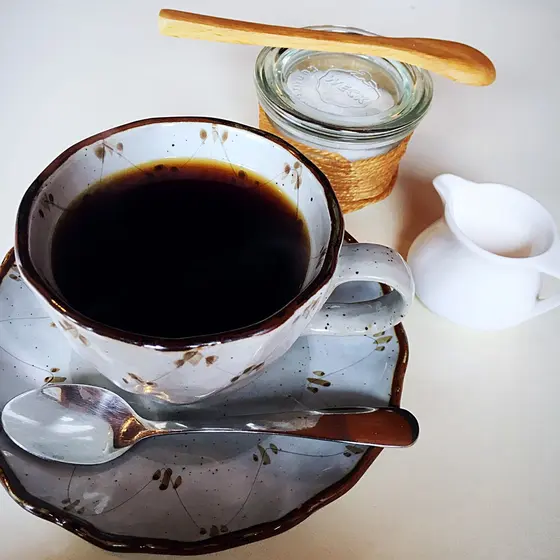 食後のコーヒー
