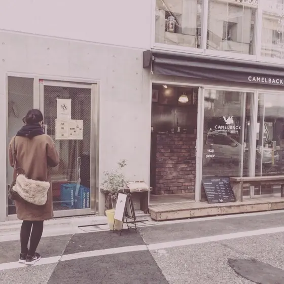 コーヒーのいい香りに惹きつけられます