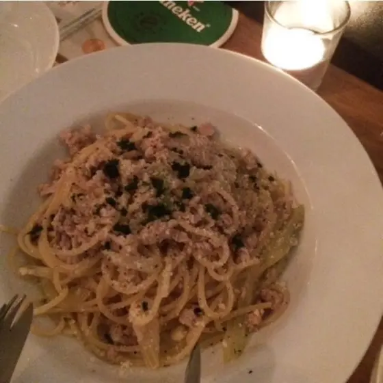 パスタもシェアすればぺろり＊