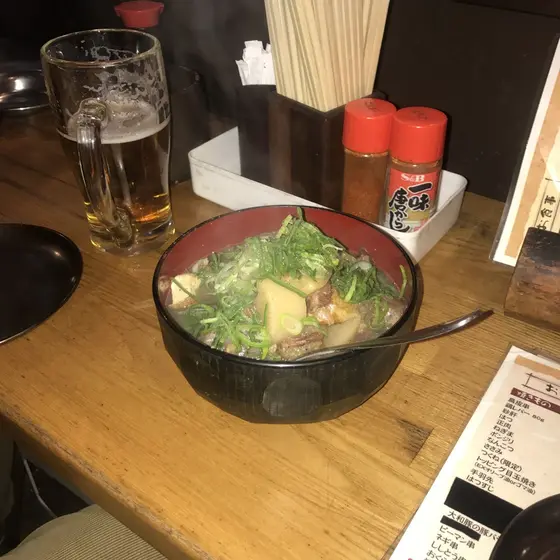牛すじ煮込み(だったと思う)