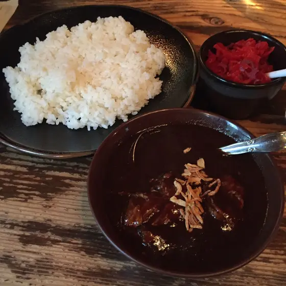 ⚫︎ビーフカレー(和牛すね肉煮込み)¥1700