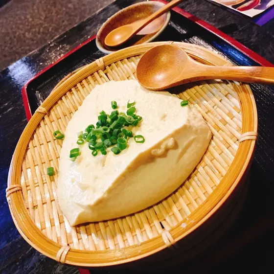 ざる豆腐定食