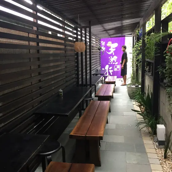 40分前に到着して1番に入店！