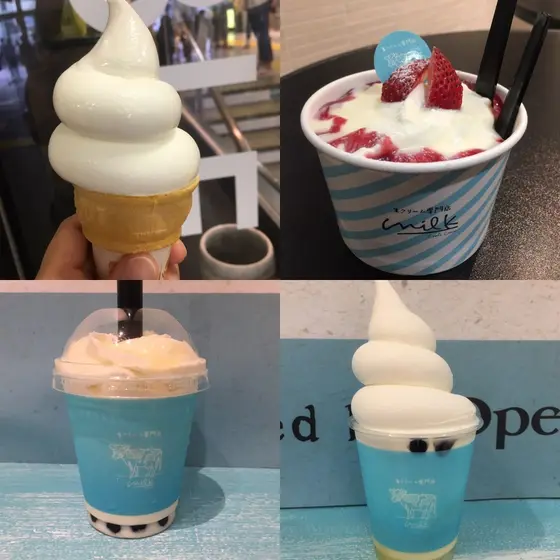 インスタ映えする生クリームスイーツ達！