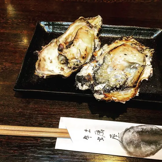焼き牡蠣