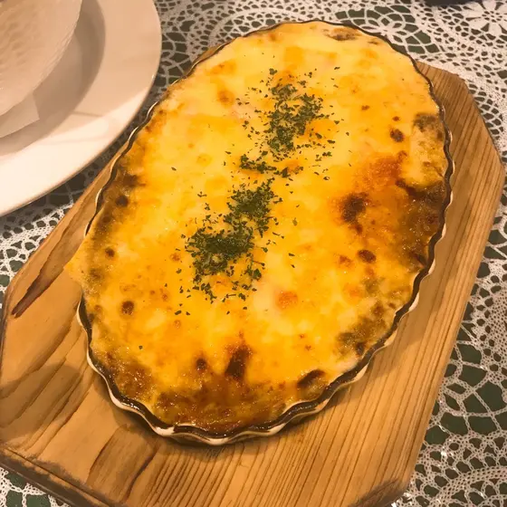 ラザニアエミリア風(グラタン仕上げ) 1,250円