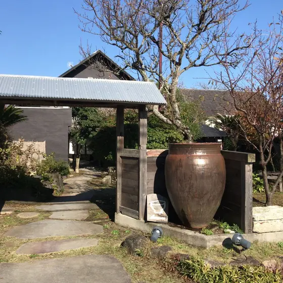 この奥が体験教室です