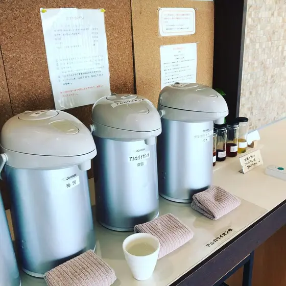飲み物も潤沢‼️