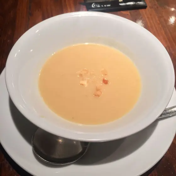 セットのスープ