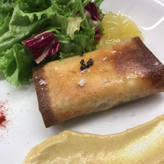 色々豚肉のカリカリ焼き