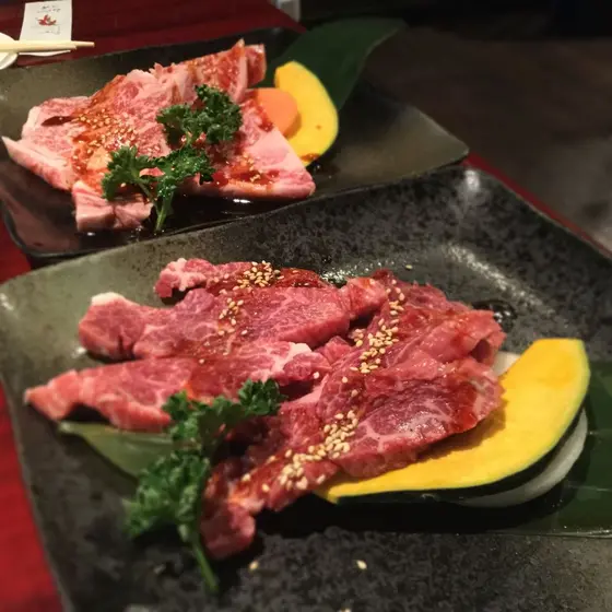 上カルビ、上ロース