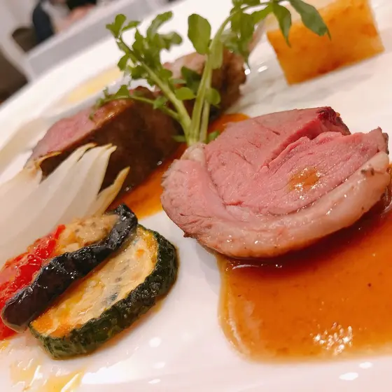 仔羊のロースト