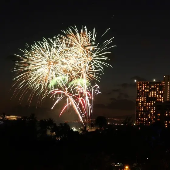 バルコニーからの眺め