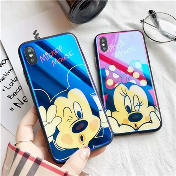 可愛いミッキー＆ミニーケース