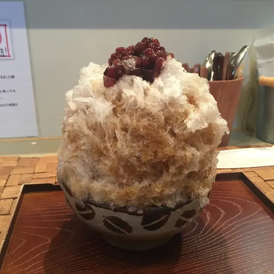 ほうじ茶あずき