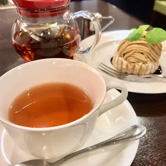 コーヒー屋さんだけど、紅茶も充実